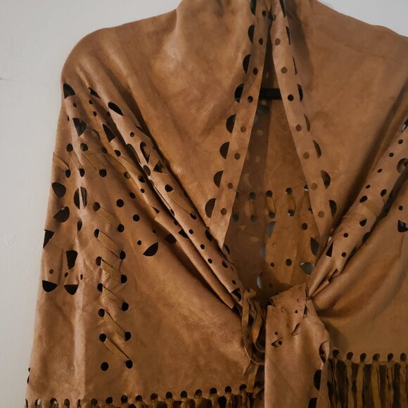 Womans Wraps Grey, Brown, Black, Tan - Picture 7 of 9